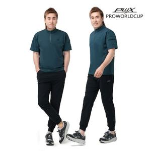 남성 트리코트 웜업 조거 팬츠 Q124-4503-04