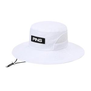 [핑골프]남성 메쉬 패치 버킷햇 (111E2CP005_WH)