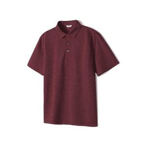 [노티그] 쿨터치 베이직 카라 반팔 티셔츠 레드