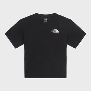 [노스페이스] 키즈 올트레인 반팔 라운드 티 NT7UR09T_BLK