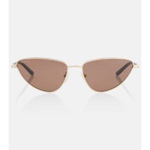 구찌 로고 캣아이 선글라스 P01015750