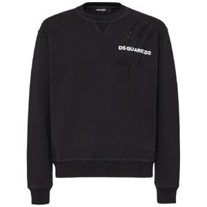 디스퀘어드2 로고 프린트 스웨트셔츠 S74GU0804S25551