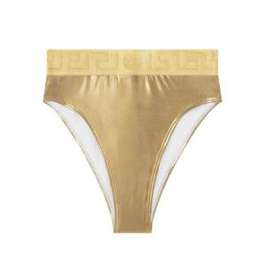 베르사체 그레카 보더 메탈릭 비키니 브리프 ABD010951A13013