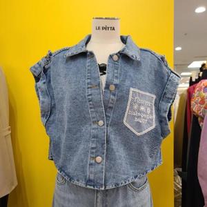 르피타 DP01 피플데님조끼 L255UVO501