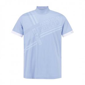 파리게이츠 (511E2TI409) 25SS 남성 스트라이프 믹스 냉감 반팔 티셔츠