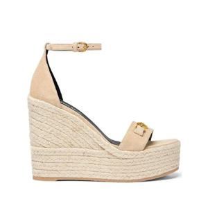 베르사체 메두사 95 새틴 웨지 샌들 120mm 10141001A11411