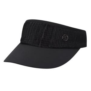 [엘르골프]25년 봄 여성 플리츠 소재믹스 썬바이저[6L27451]