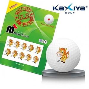 골프공 스티커 매직터치 말띠