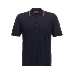 GUCCI 웹 리본 폴로 셔츠 819225XKEJV4060