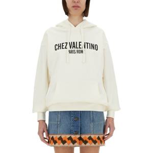 발렌티노 프린티드 릴렉스 핏 후드티 6B3MF24D960 A03