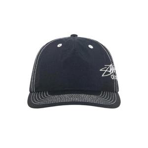 스투시 미드 뎁스 스투시 디자인 스냅백 블랙 1311180