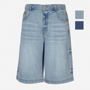 뱅뱅 동백01 루즈핏 5부 밴딩 청반바지 NQL302