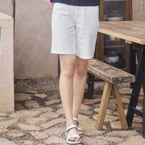 뱅뱅 동백01 루즈핏 5부 밴딩 청반바지 NQL301