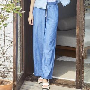 뱅뱅 동백01 저온스 루즈핏 밴딩 데님팬츠 NQL511