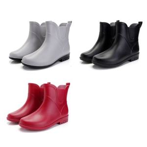 여자 레인화 방수 장화 신발 앵클 부츠 슈즈