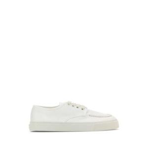 프라다 남성 아이보리 캔버스 로우탑 스니커즈 2EE427FD0013T0A F0009