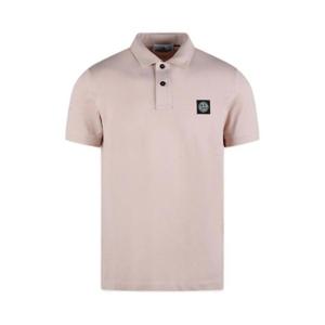 Stone Island 로고 패치 반팔 폴로셔츠 K1S1522002SCS0017 V0082 TP934619667