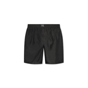 돌체앤가바나 로고 플라크 탄성 허리 수영 반바지 M4F36TONR46 N0000 TP934405795