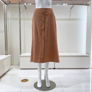 [비지트인뉴욕] 뒷 밴딩 머메이드 라인 롱 스커트 VA7SR06