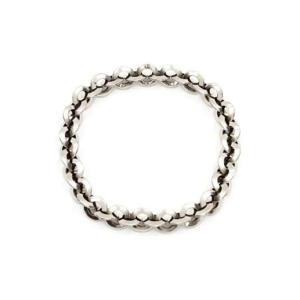 25 FW Alexander McQueen 아일렛 체인 초커 네크리스 737591J160Y TP432001604