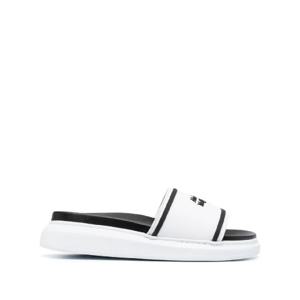 25 FW Alexander McQueen 알렉산더 맥퀸 데보스드 로고 슬라이더 샌들 633908W4N40 TP435993482