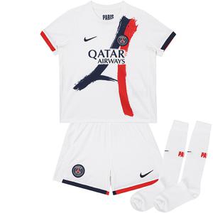 [정품] 나이키 키즈 파리 생제르맹 2025/26 스타디움 어웨이 유니폼 킷 (상하의양말 3종 세트) (FN9205-101)