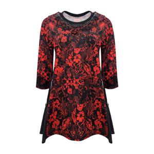 [조순희]라운드넥 텍스쳐블럭 블라우스 (JNMB249)