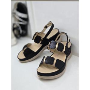 리바디 세이브존03 리바디 골드장식 통굽샌들 6.0cm AG2025RV0406A