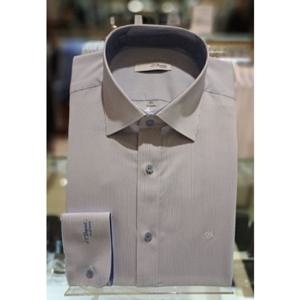 듀퐁셔츠 슬림핏긴팔 SE4SM21LS321SBU 스트레치원단 선물용
