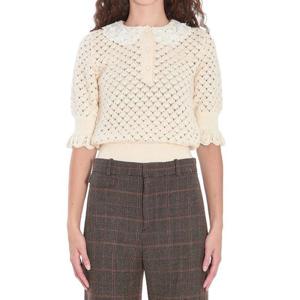 끌로에 여성 아이보리 폴로 반팔니트 CH25AMP47590 107