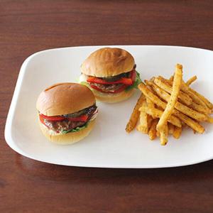 아트박스/로코리빙 로코 화이트 라운드 사각접시