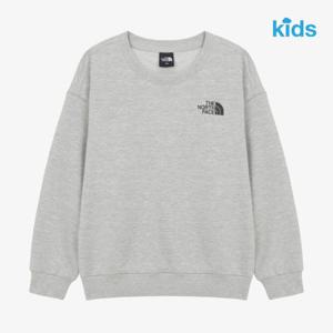 노스페이스키즈맨투맨 JQS NM5MR05S 키즈 고-투 스웨트셔츠