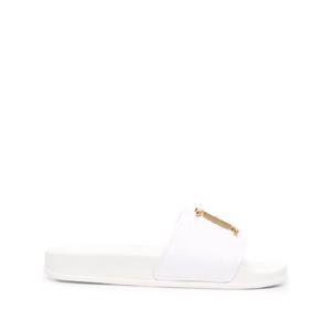 25 FW 디스퀘어드2 디스퀘어드2 레터링 로고 플랫 슬라이더 샌들 SLW002017205015 TP439009203