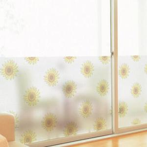 아트박스/꾸밈 cg169-귀여운해바라기패턴_글라스시트지