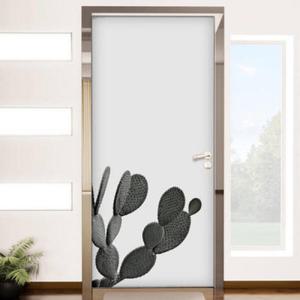 아트박스/꾸밈 ic992-모노톤선인장3_현관문시트지