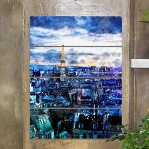 아트박스/꾸밈 nm294-멀티아크릴액자_파리의밤(4단대형)