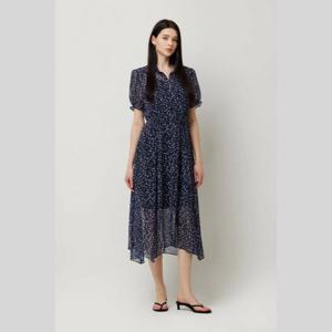 [시슬리]샌디고 프린트 버튼 여밈 원피스 SAOP38531