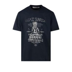 Golden Goose 디럭스 브랜드 그래픽 프린트 크루넥 티셔츠 GMP01220P001857 90482 TP934780172