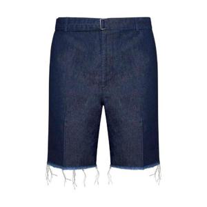 Lanvin 미드라이즈 프린지 데님 쇼츠 RMTR0205D060E23 29 TP942598023