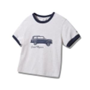 [지프]여성전용 WOMEN 배색 립브 반팔티셔츠 JQ2TSF233