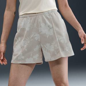 나이키반바지 SQJ HQ5705-104 여성 미드라이즈 프렌치 테리 프린트 쇼츠