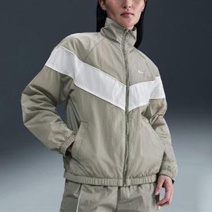 나이키자켓 SQJ FV6305-320 윈드러너 여성 루즈 UV 우븐 풀집 재킷