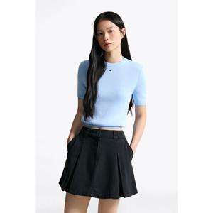 [타미진] T32F6KTO13TWT1 여성 에센셜 반팔 니트