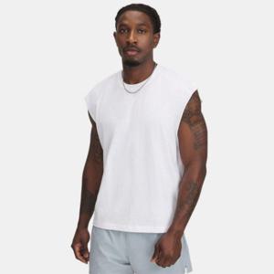 언더아머나시티 BQK 1390241-100 남성 UA 아이콘 헤비웨이트 코튼 탱크