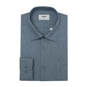 [레노마(셔츠)]린넨 혼방 솔리드 긴소매 일반핏   RPSSG0008DBK