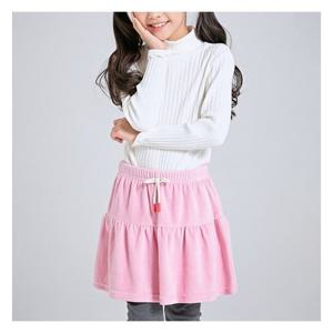 [스파오][키즈] 프릴 하프 넥 골지 티셔츠 (SPLAC11KG1-T)