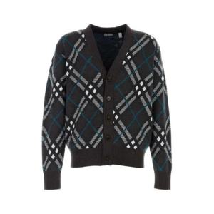 Burberry 체크 V 넥 버튼 가디건 8093496 C1213 TP943185317