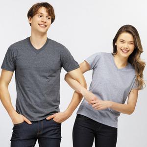 샵앤) 국산 여성 기본 V넥 여름 면 반팔 티셔츠 SC-WSH-T0046