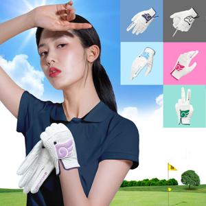 윙 남자 여자 스판덱스 반양피 왼손 오른손 양손 골프 장갑