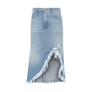 끌로에 데님 미디 스커트 CHC23WDJ03151 470FOGGYBLUE TP944406836